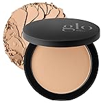 Glo Skin Beauty Pressed Base Powder Foundation Makeup (Honey Light) - Flawless Coverage for a Radiant Natural, Second-Skin Finish
