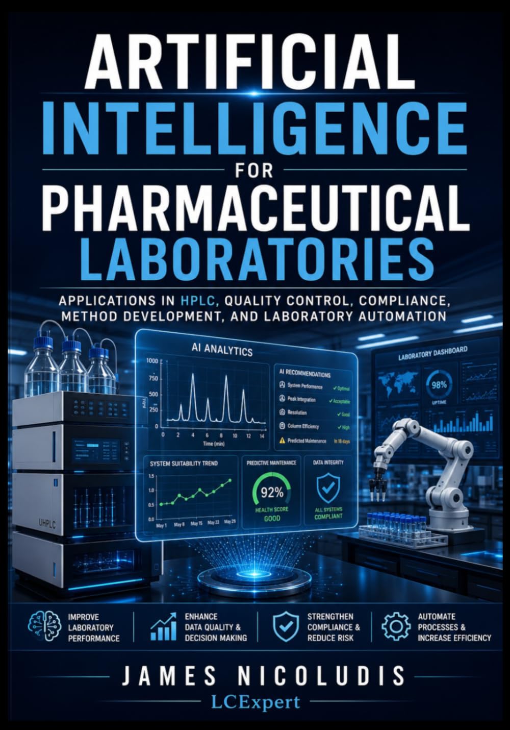Artificial Intelligence for Pharmaceutical Laboratories: Applications in HPLC, QA/QC, Method Development, Validation, Compliance, and Laboratory Automation