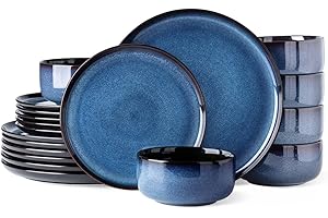 Ceramic Dinnerware Sets of 6: Stunning 18-Piece Set for Everyday Dining