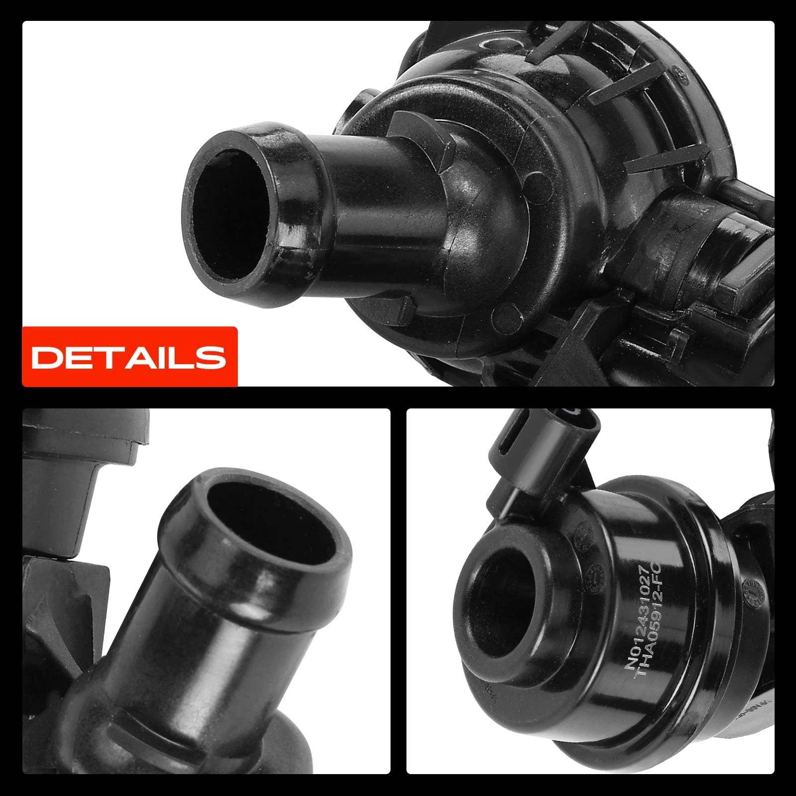 Frankberg Refrigerante del Termostato Diesel Compatibile con T.o.u.a.r.e.g 7P5 7P6 3.0L Q5 8RB 3.0L A6 Avant 4G5 4GD 3.0L A6 Allroad 4GH 4GJ 3.0L A4 Allroad 8KH 3.0L Replace# 059121737R
