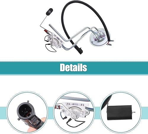 Miniatura 4 de X AUTOHAUX Kit de unidad de envío de combustible diesel para Ford F-350 1994-1997 para Ford F-250 1994-1996 Sensor de nivel de combustible