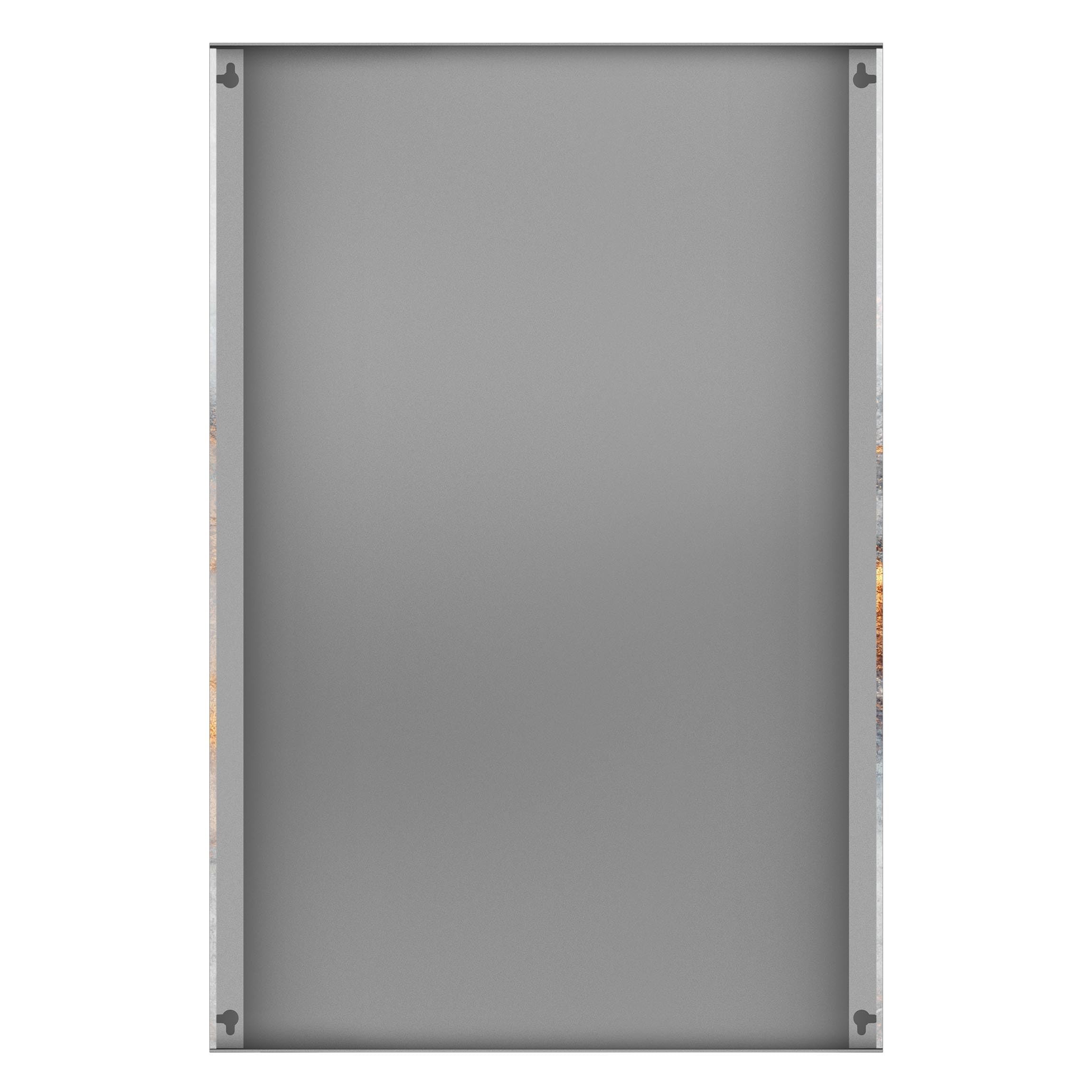 Magnettafel Pinnwand für Magnete Muster Magnetboard - Magnetwand Made in Germany - Kunstkopie Abstrakt Notiztafel grau Küche Flur Büro Visionboard WBMT_6247 (60x90cm)