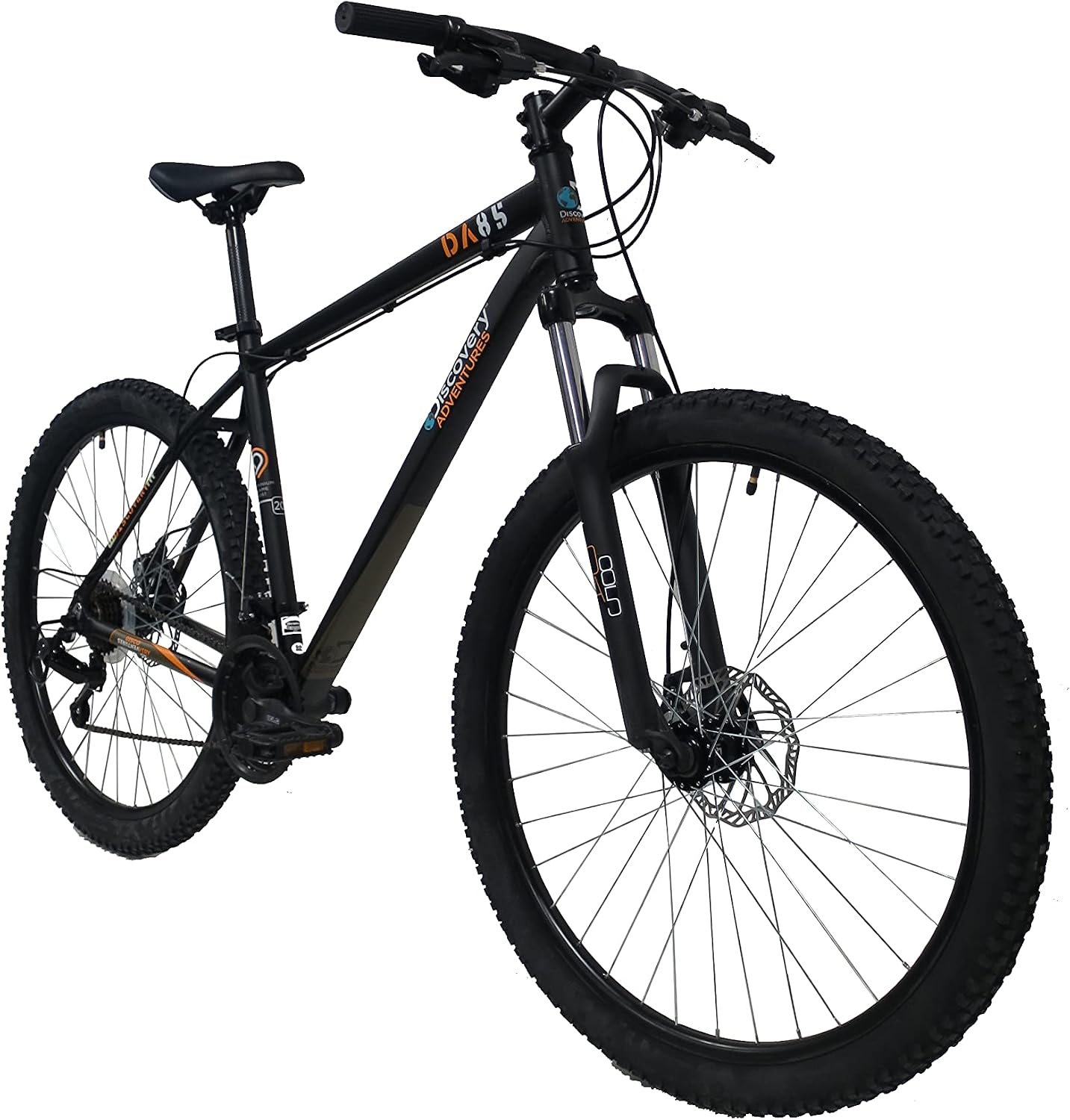 Mountain Bike Discovery 27.5'' Con Forcella Ammortizzata, Freni A Disco  Meccanici, Nero : Amazon.it: Sport e tempo libero