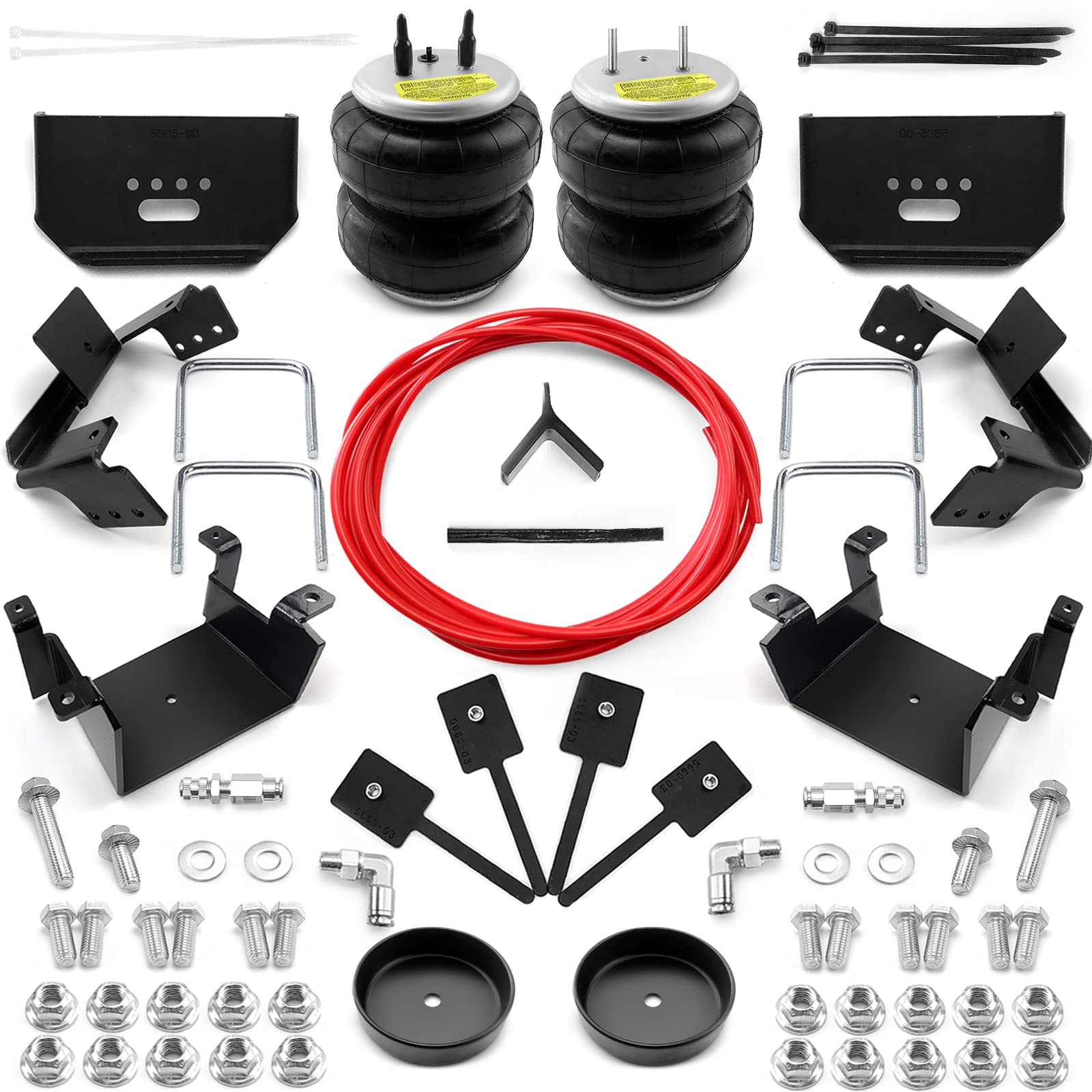 Photo 1 of KEIYSHOLCK Air Spring Bag Suspension Kit Compatible with 2015-2022 Ford F-150 2WD / 4WD, Replacement for Firestone 2582 W217602582, up to 5,000 lbs of Load Leveling Capacity