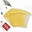 ANZNKU 50PCS Premium Gold Organza Bags 5x7 inches Mesh Bags Drawstring, Gift Bag Small Size, Organza Wedding Party Favor Bag, Mesh Pouches Drawstring