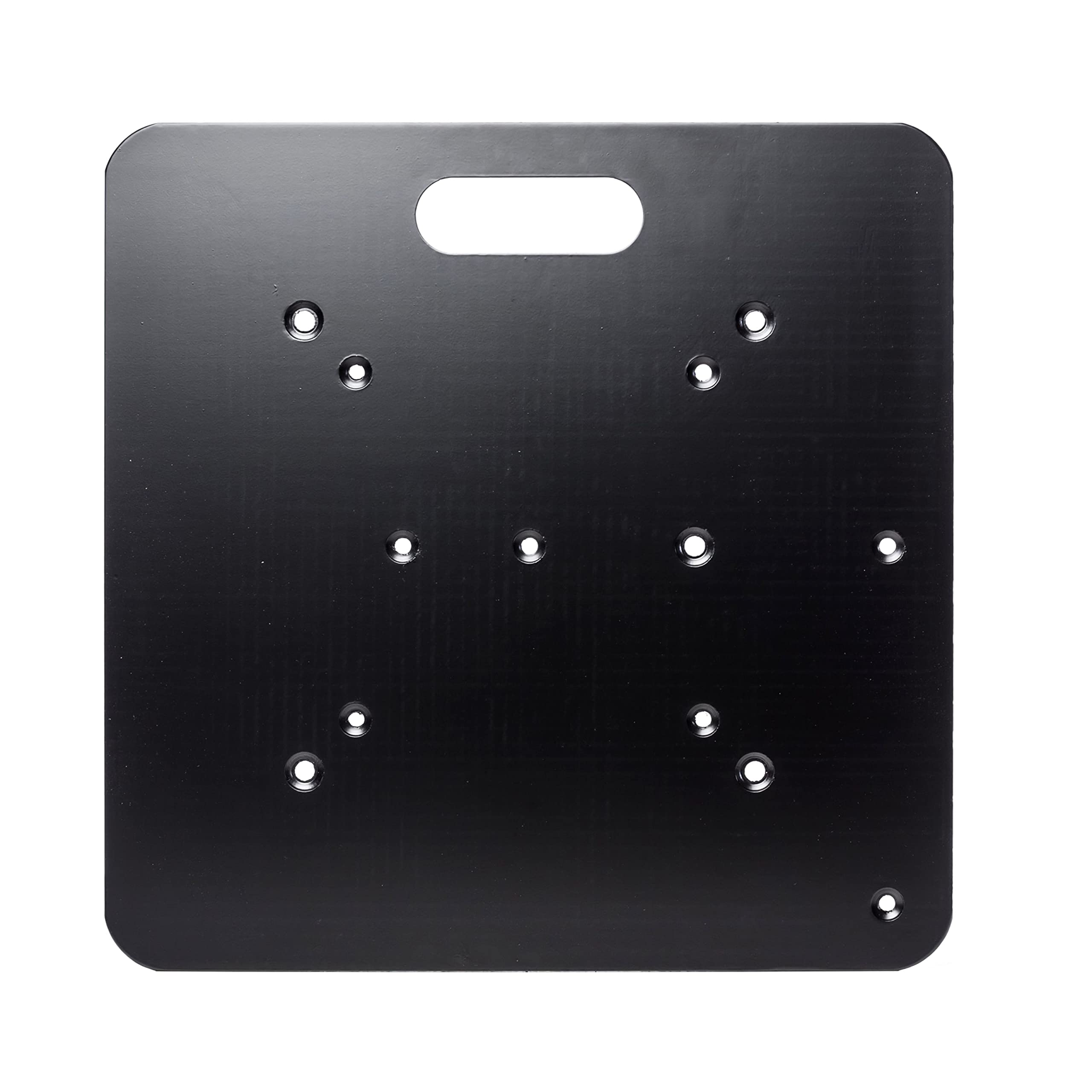 Global Truss Bodenplatte Multi Stahl 450x450x5mm schwarz - Traversenzubehör