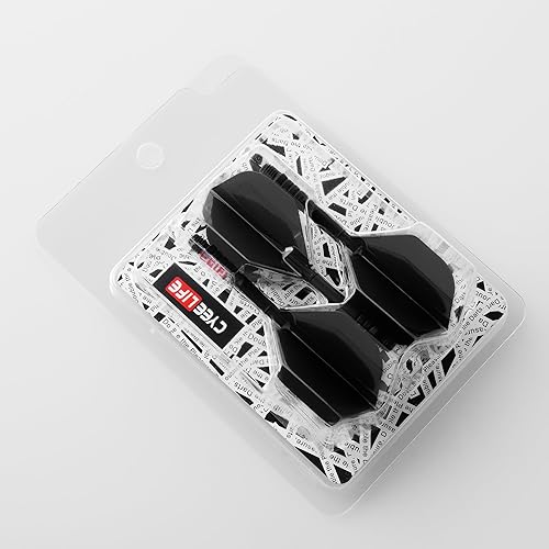 Miniatura 8 de CyeeLife Forma estándar integrada del eje del dardo y de los vuelos, accesorio del dardo negrorojoazulverdeamarillo