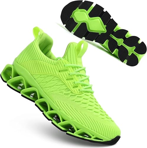 Miniatura 2 de Zapatos sin cordones para mujer, zapatillas para correr con suela Blade, tenis para caminar, sneakers cómodos de moda antideslizantes para trabajo,