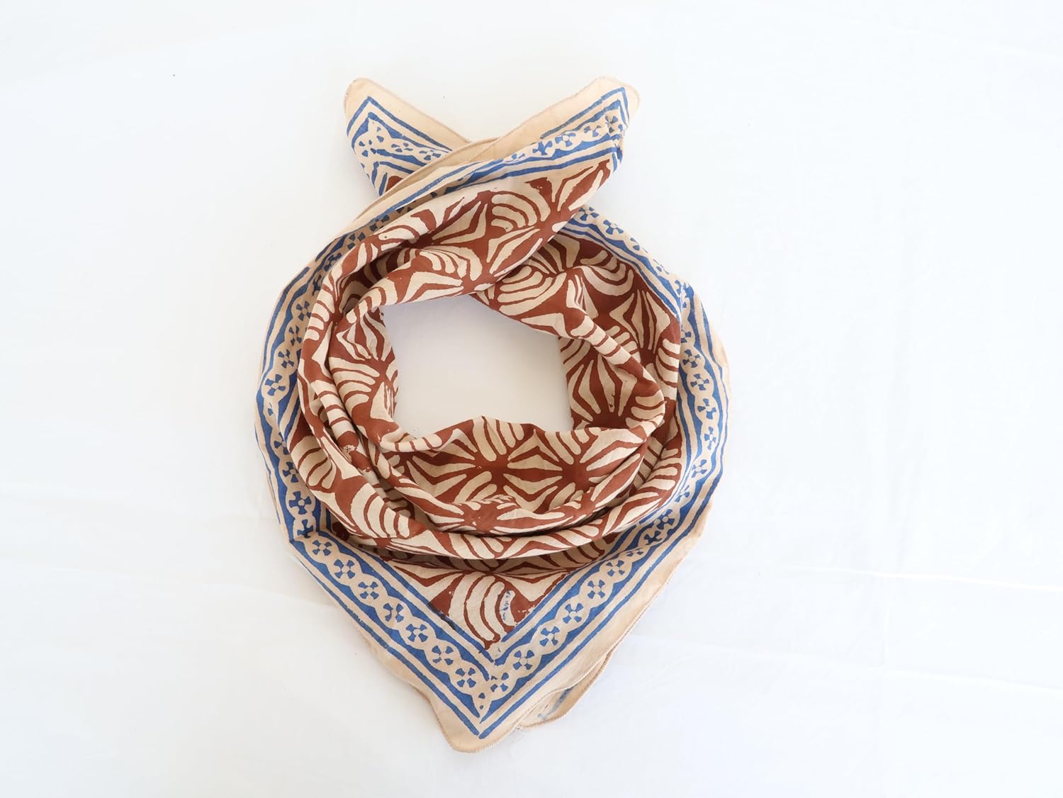 Multicolored 21''x21'' Cotton Bandana for Women and Men Multi-purpose Headband Hair Scarf Protective Coverage - Image 6