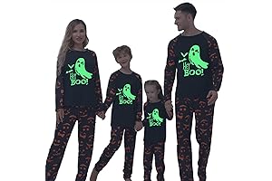 Family Glow-in-the-Dark Ghost Pajamas