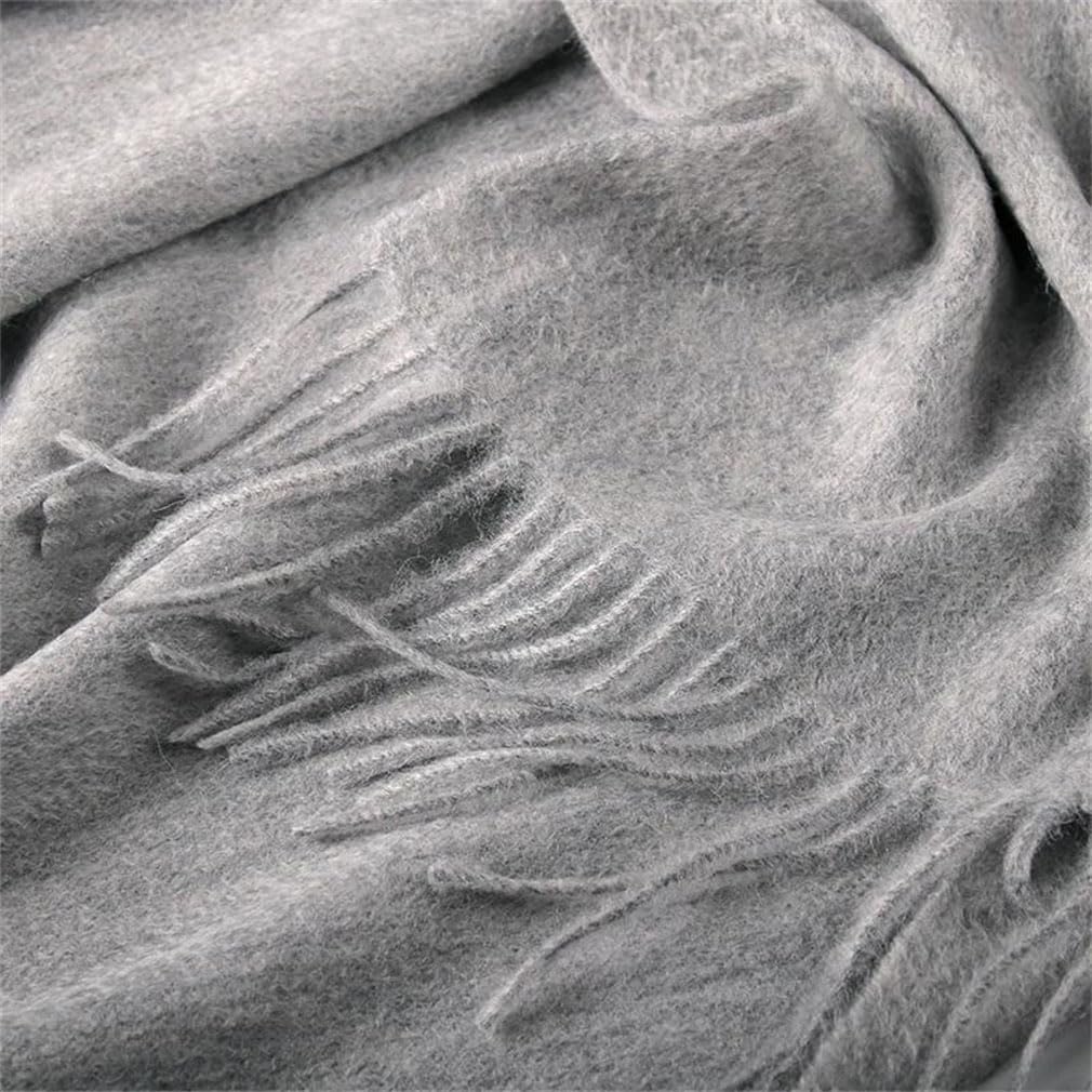 Women Cashmere Scarf Shawl Warm Soft Wool Thicken Blanket Cape