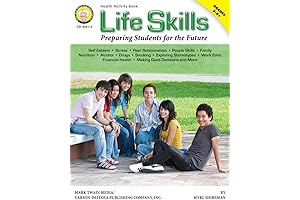 Mark Twain Life Skills Mental Health Workbook: Anxiety, Stress, and Social Emotional...