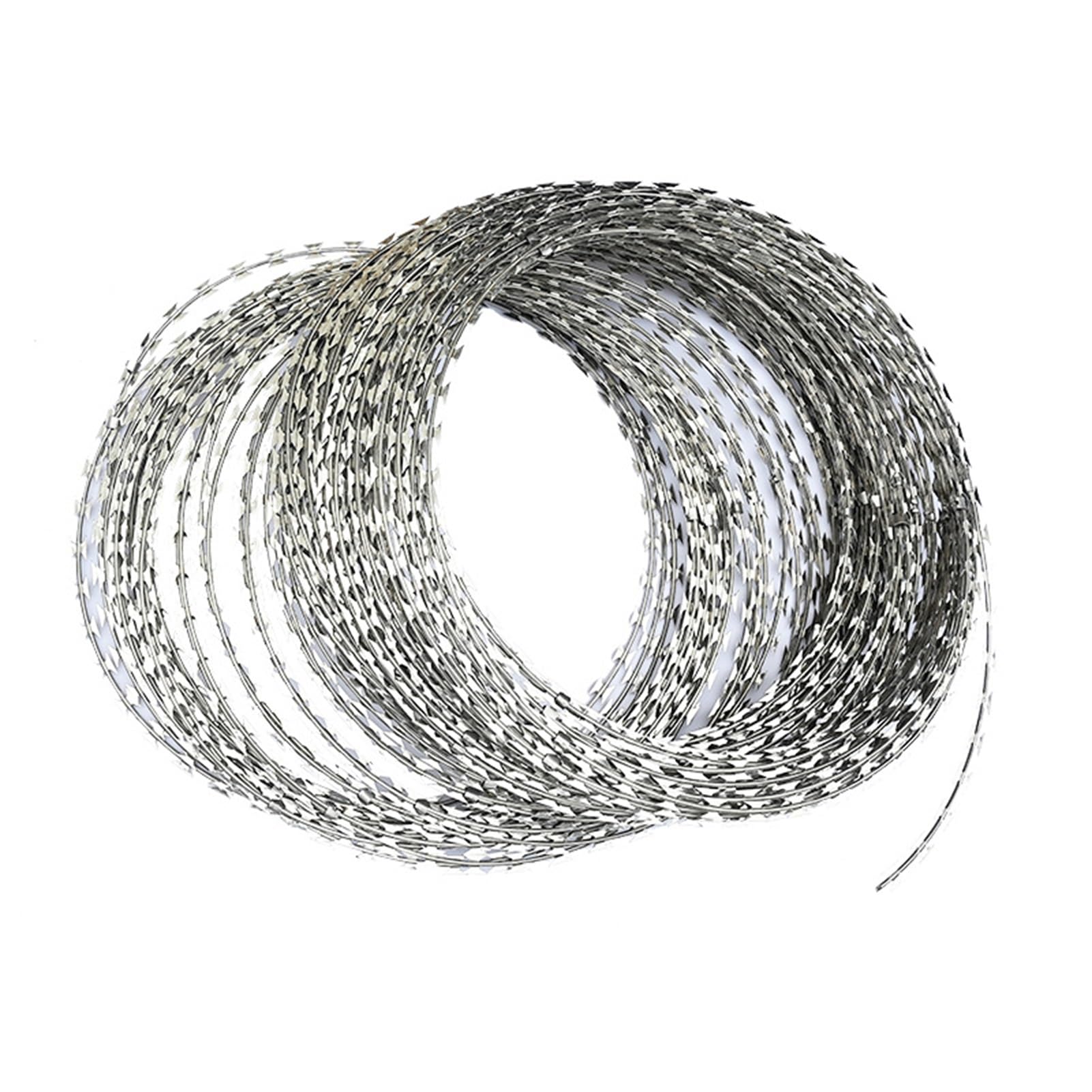 Bloquez les intrusions avec le fil barbelé à lames de rasoir en acier inoxydable 45 cm