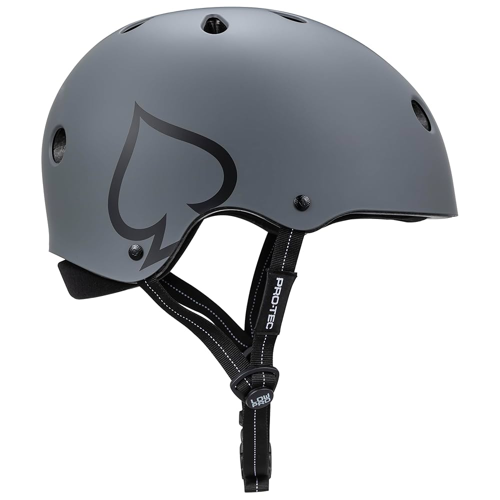 スケートボード PRO-TEC SKATE HELMET CLASSIC CERTIFIED Classic Bike Helmet - Gloss Black (Certified) | Pro-Tec Helmets