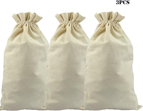 Miniatura 4 de Lanyani 3 bolsas de lona para monedas, bolsas de dinero de 10 por 17 pulgadas para cambio de depósito bancario, cuerdas de tránsito, resistentes