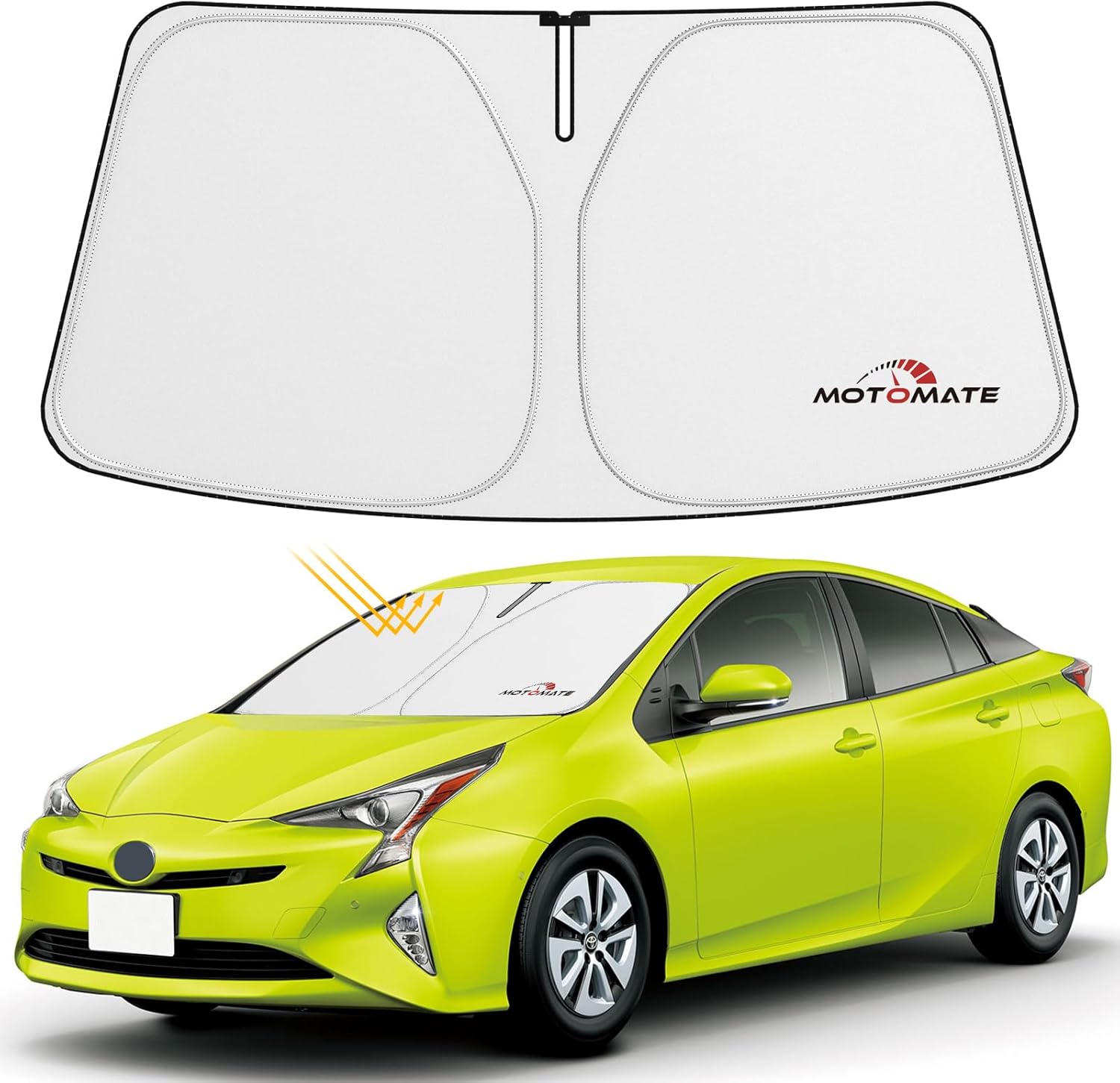 Motomate Windshield Sun Shade Custom Fit 20162022 Toyo