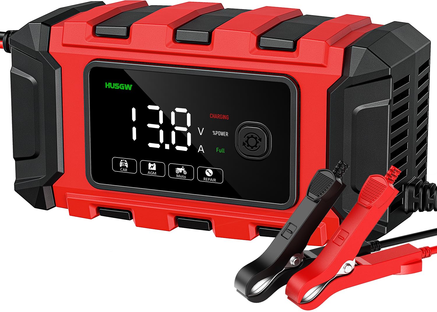 Dino KRAFTPAKET Intelligente en automatische acculader, 1A-6V/12V, voor