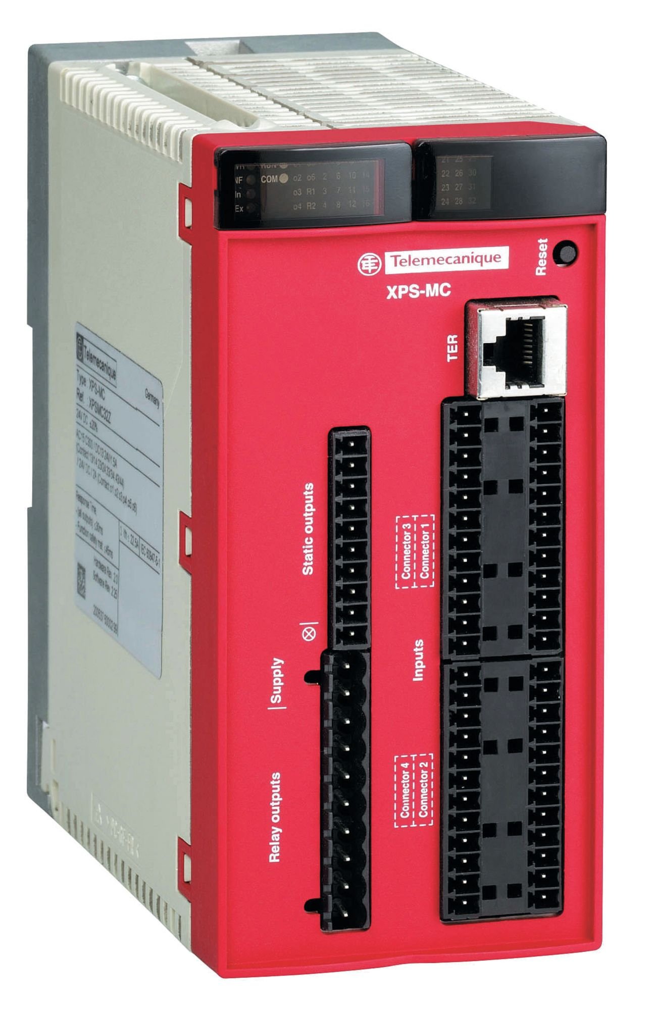Schneider Electric Preventa Serie XPS MC Sicherheitssteuereinheit 32 Eingänge / 10 Ausgänge Kat. 4