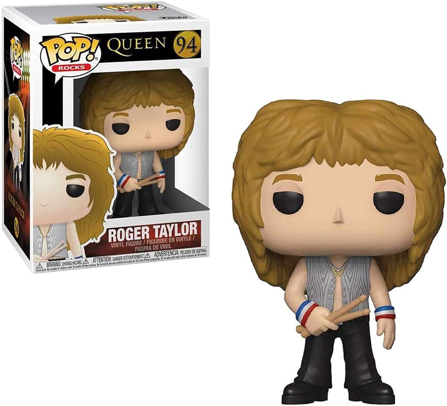 33716 Pop Rocks: QueenRoger Taylor, Multicolor