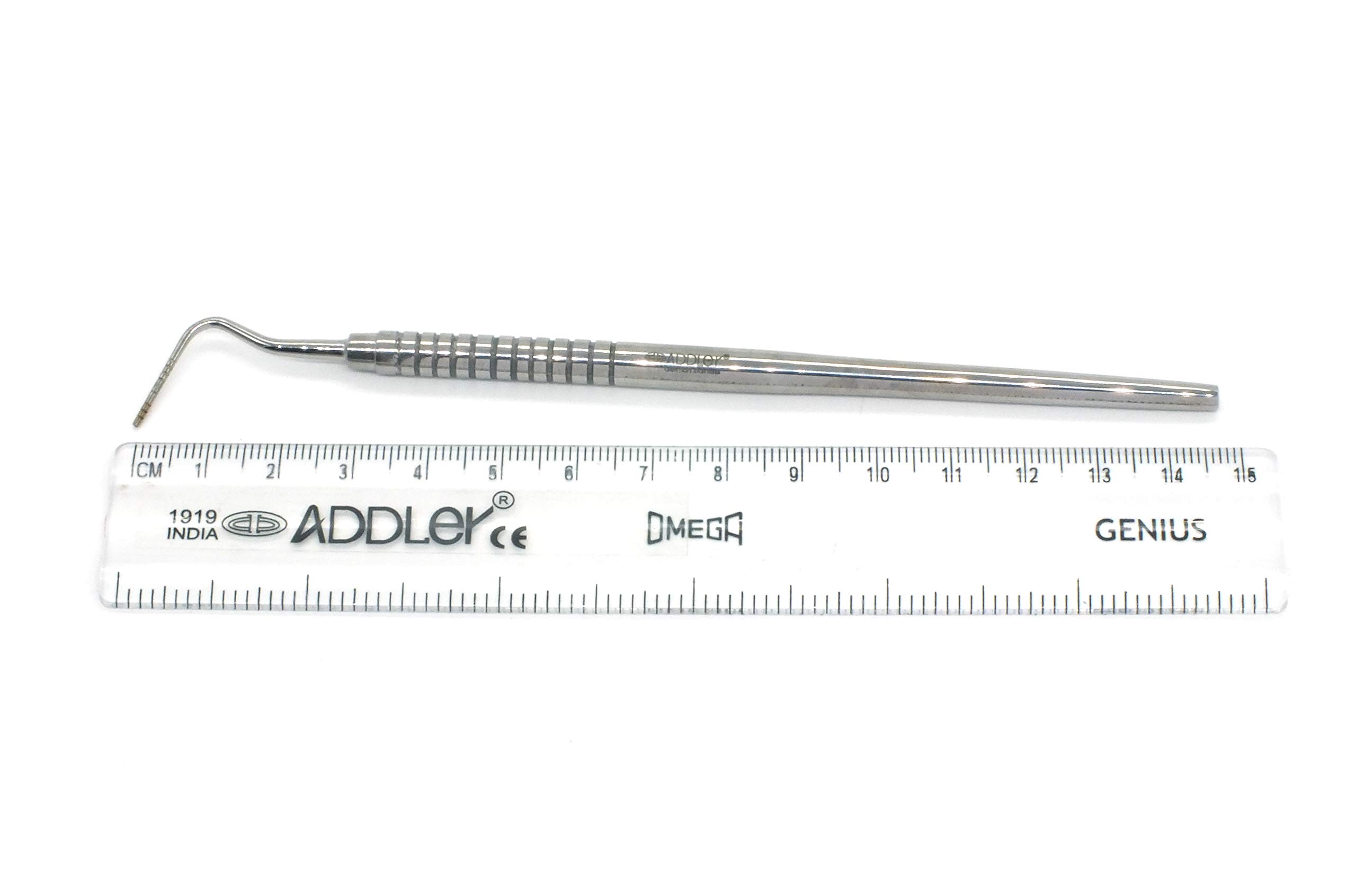 ADDLER DENTAL WILLIAM PROBE STRAIGHT SINGLE ENDED. PREMIUM SOLID 6 MM. NO RUST, NO SLIP Handle. LIFE TIME ANTI RUSTING WARRANTY.-image-24