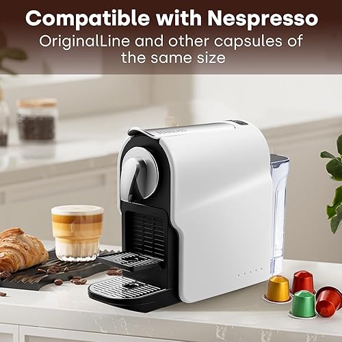 Miniatura 3 de Máquina de cápsulas espresso para el hogar, cafetera compacta de cápsulas para cápsulas NS Originales, bomba de alta presión de 20 bares, tanque de