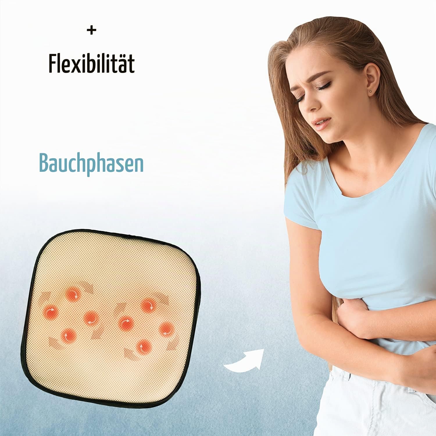 Prorelax Shiatsu-Massagerät, Massage von Nacken bis Fuß, Mit zuschaltbarer Wärme-Funktion, Abnehmbarer waschbarer Fußsack, Druckpunktmassage mit umschaltbarer Drehrichtung