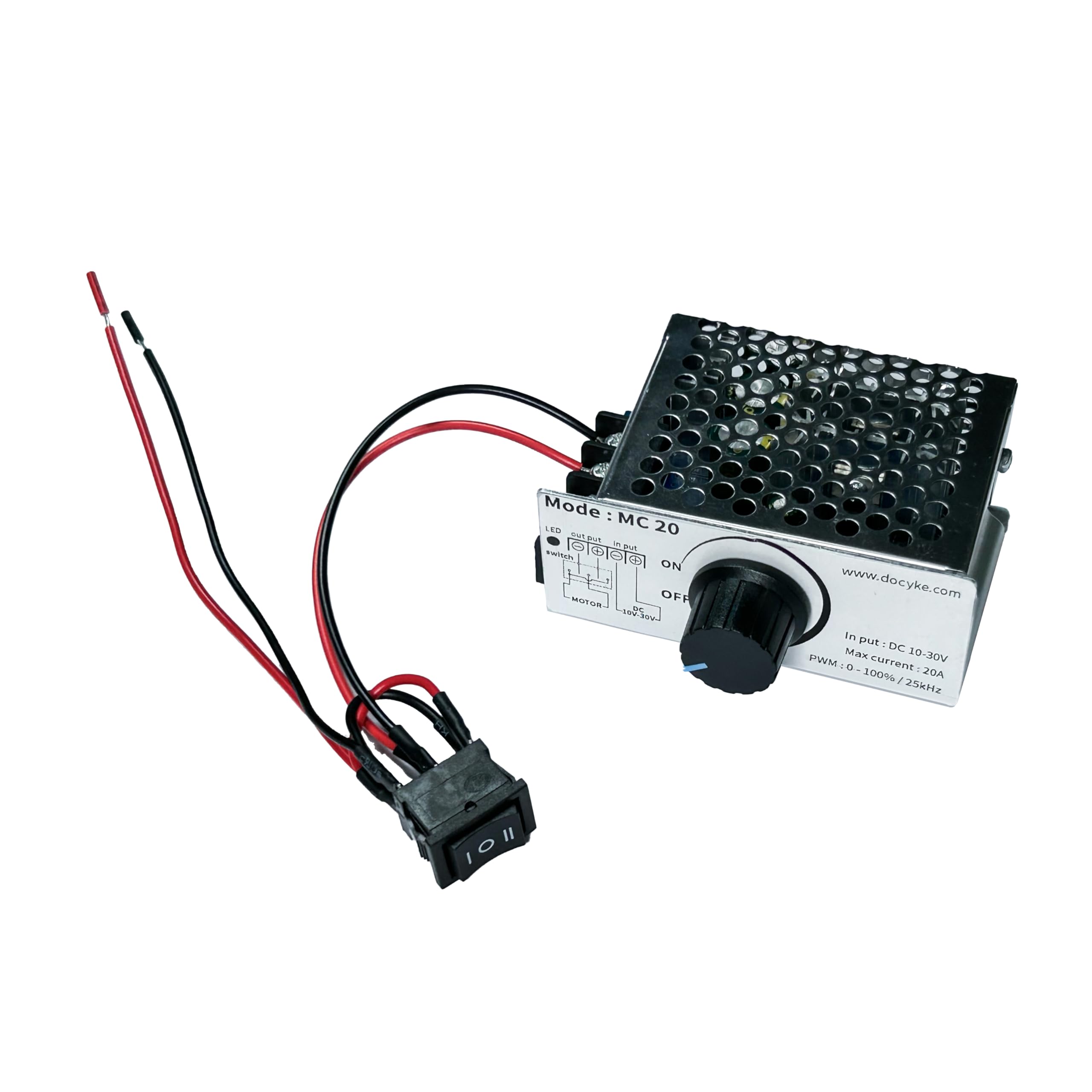 Contrôleur de moteur DC Planet Gear variateur de vitesse électronique