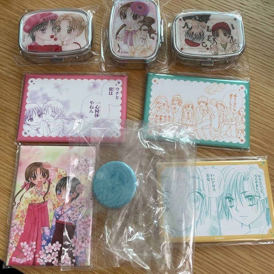 学園アリス 漫福ガチャ 缶マグネット