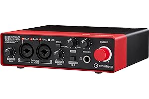 UR22C 2x2 USB 3.0 Audio Interface with Cubase AI and Cubasis LE
