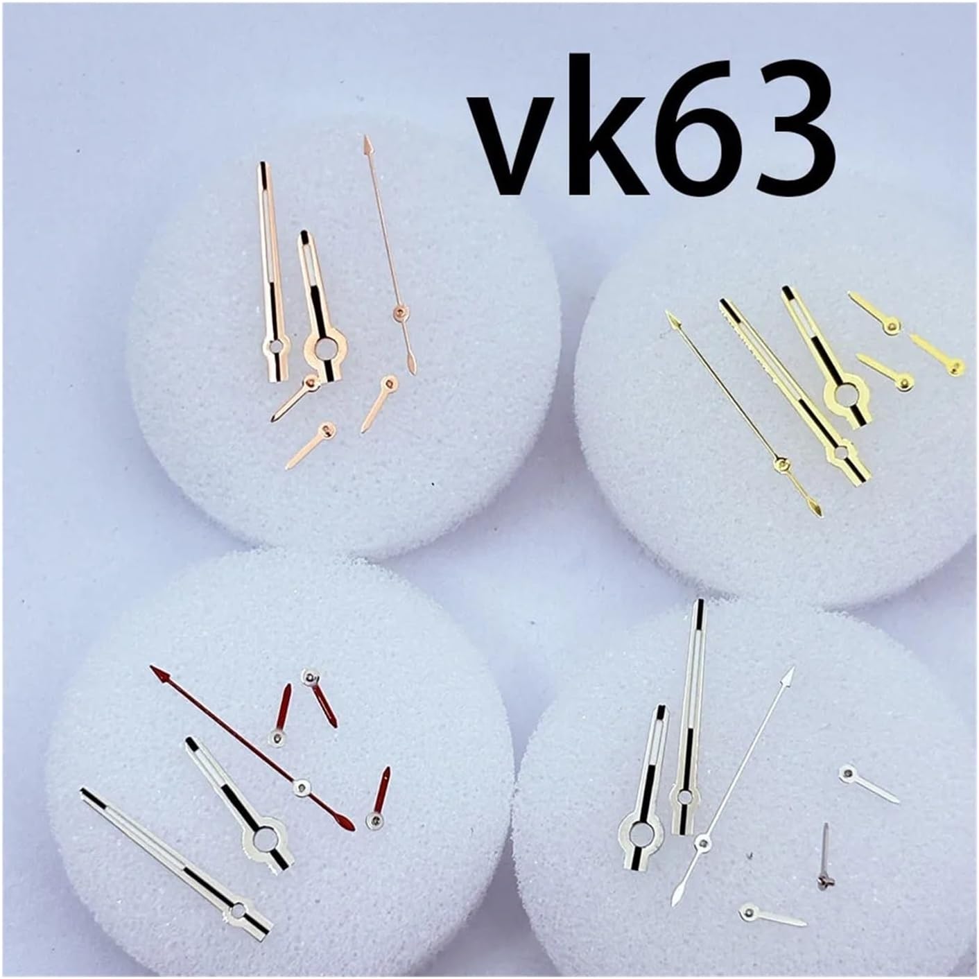 1pcsWatch Accessories Multifunction 6-Pin Hands Suitable for VK63 Multifunctional Quartz Movement