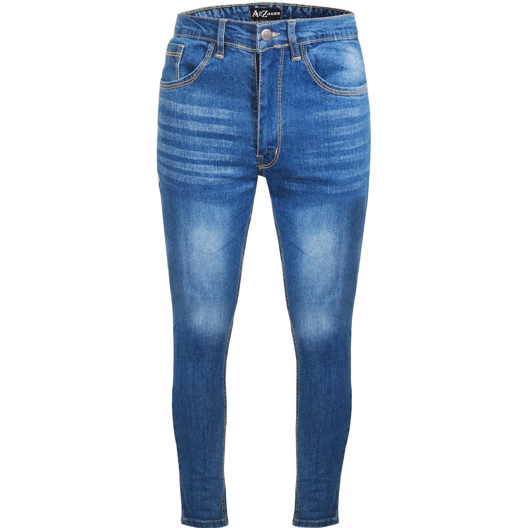 A2Z Womens Denim Jeans Comfy Stretchy Jeggings Skinny Fashion Trouser Ladies Slim Fit - Jeans JN25 Mid Blue 14
