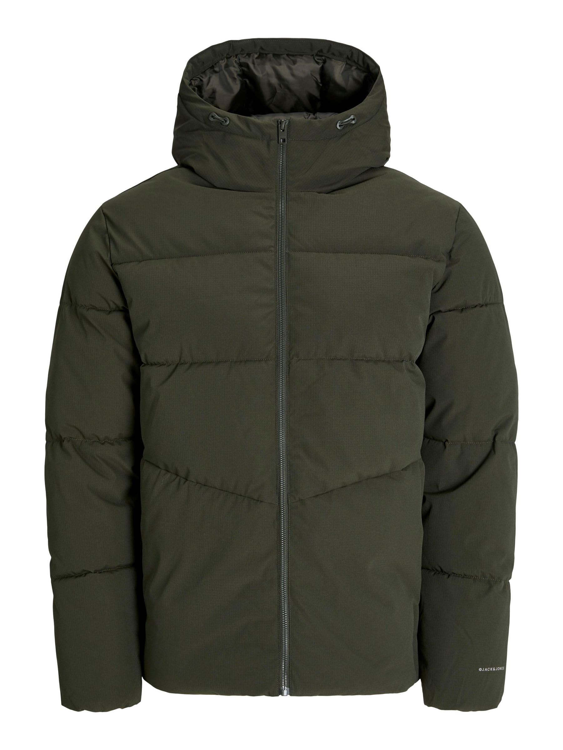 Jack & Jones Men's Rosin Jjglobal Puffer Jacket, S, S