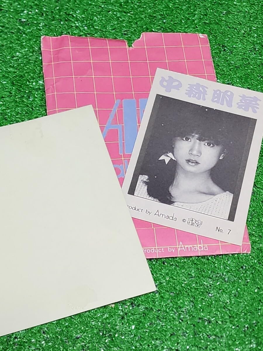 Amazon.co.jp: 中森明菜 80年代 ブロマイド 駄菓子屋くじ