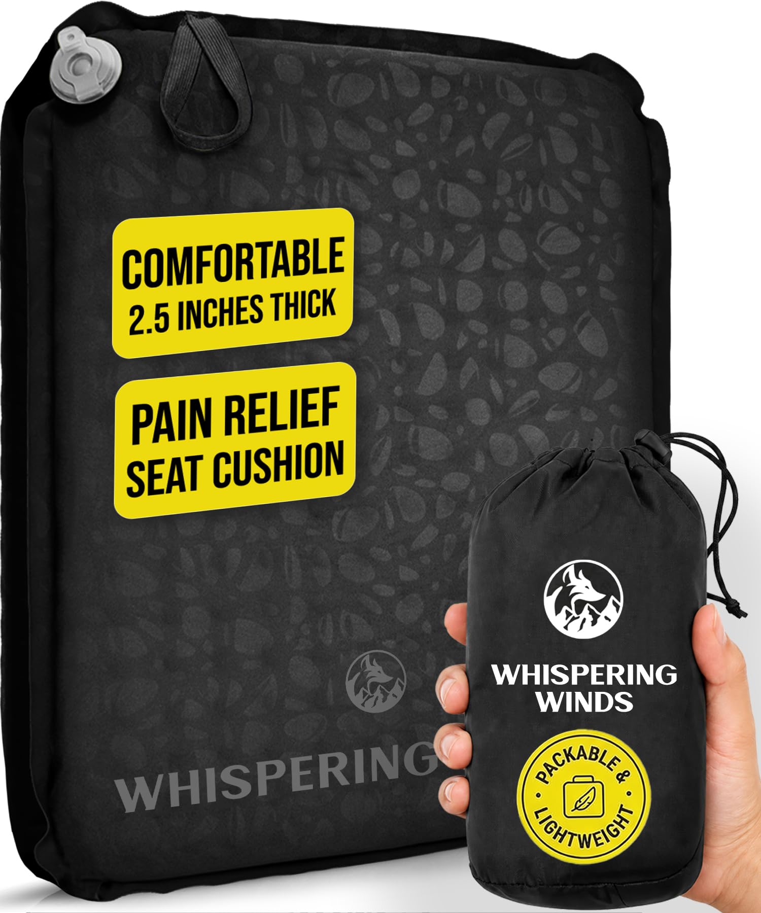 Whispering Winds Inflatable Seat Cushion