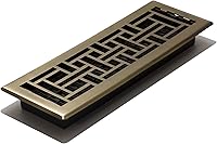 Vista 52 de Decor Grates AJH410-NKL Registro de suelo, 4 x 10 pulgadas, níquel