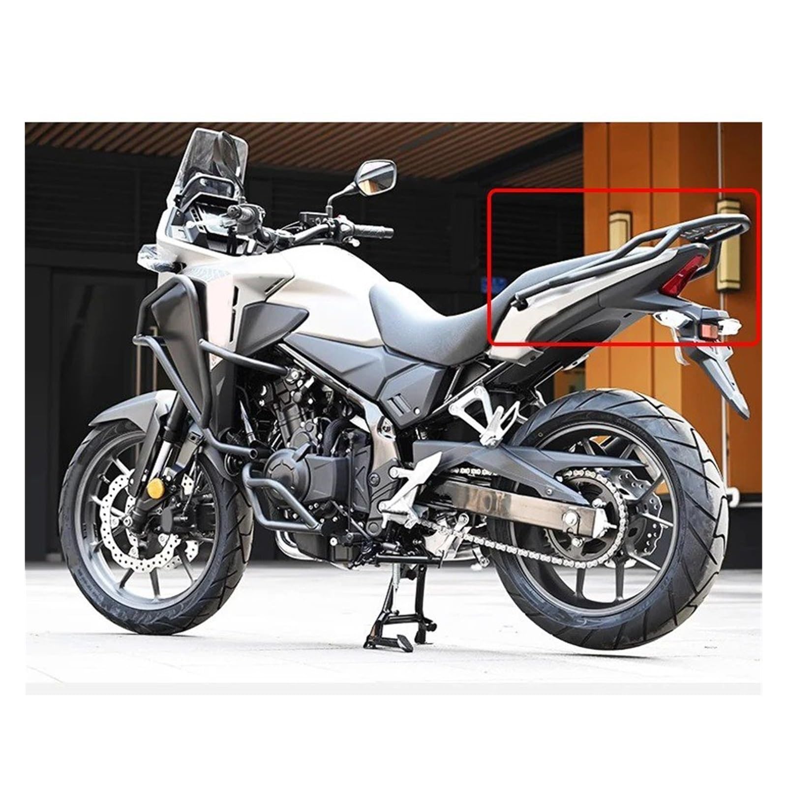 Portaequipajes Motocicleta Soporte para Portaequipajes Trasero De Motocicleta para NX400 NX500 2023-2024