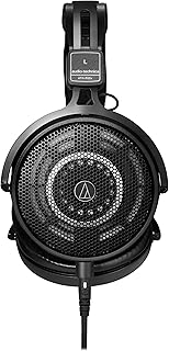 オーディオテクニカ ATH-R50x 開放型 モニターヘッドホン 有線 【DTM ミックス マスタリング 音楽鑑賞 着脱式3.0ｍ/1.2mケーブル 変換アダプター付き オープンバック スタジオモニター ヘッドホン 】