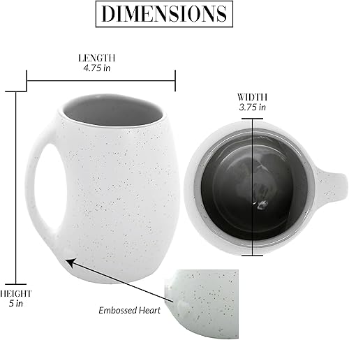 Miniatura 3 de Pavilion - I Always Wished For A Sister Like You - Taza de café grande de 16 onzas - Taza de café calentadora de manos, taza para calentar las