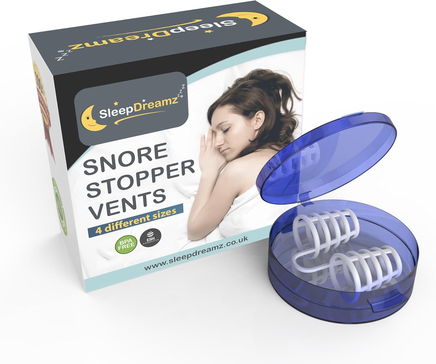 SleepDreamz® Snoring Relief Nose Vents Stop Snoring with Our Nasal