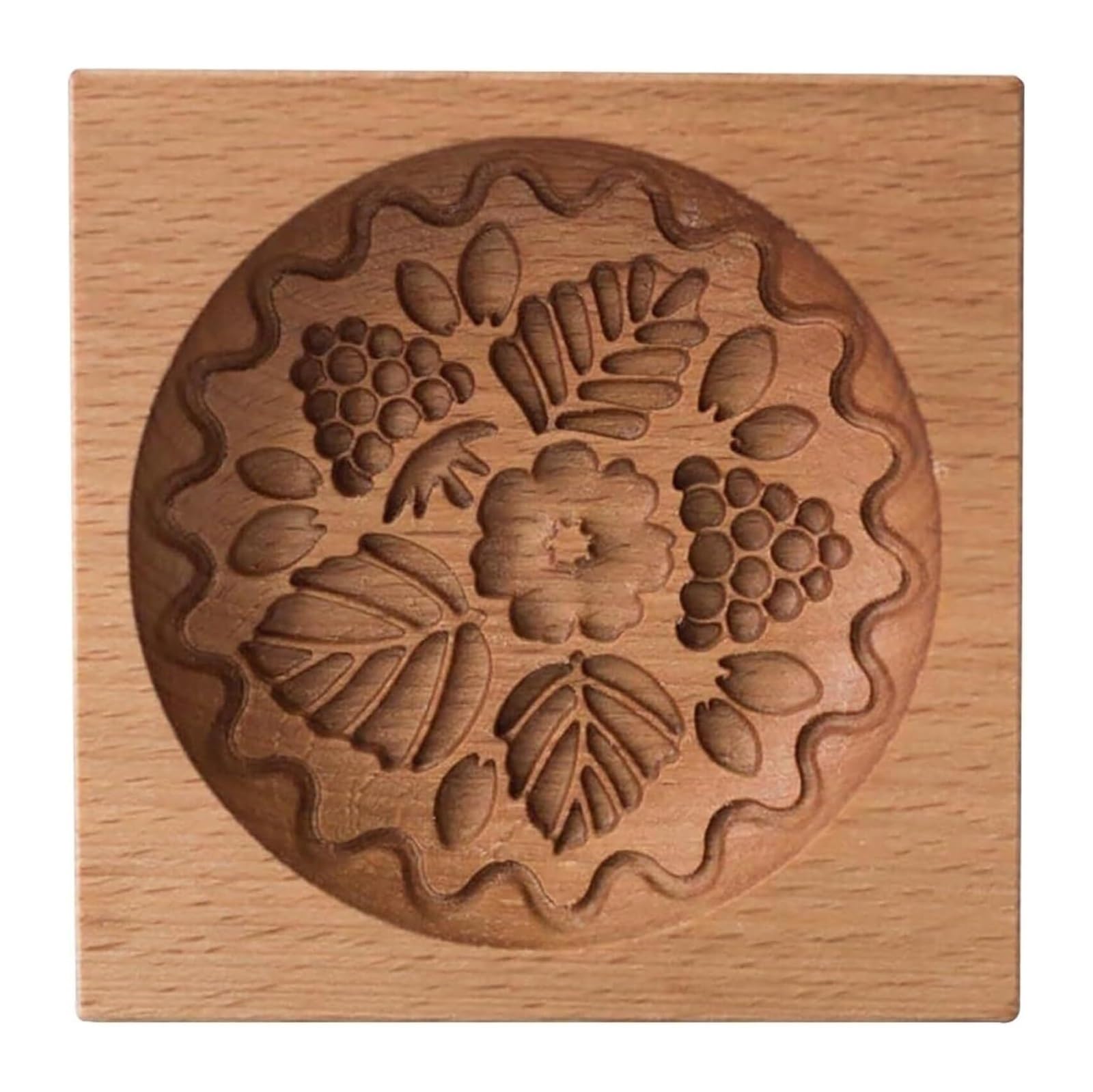 Molde para galletas, Moldes, molde tallado, sello en forma de corazón, estampado relieve, cortadores galletas