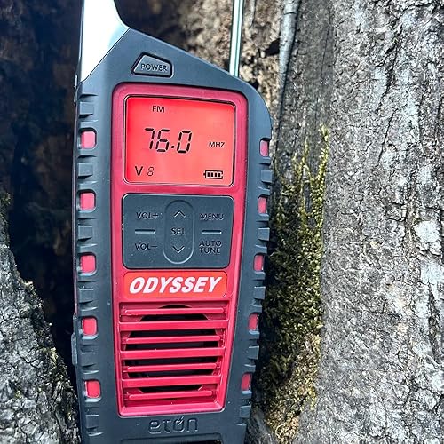 Miniatura 7 de Eton Radio multipotencia Odyssey de todas las bandas con Bluetooth, radio meteorológica, radio de emergencia, funciona con energía solar, funciona