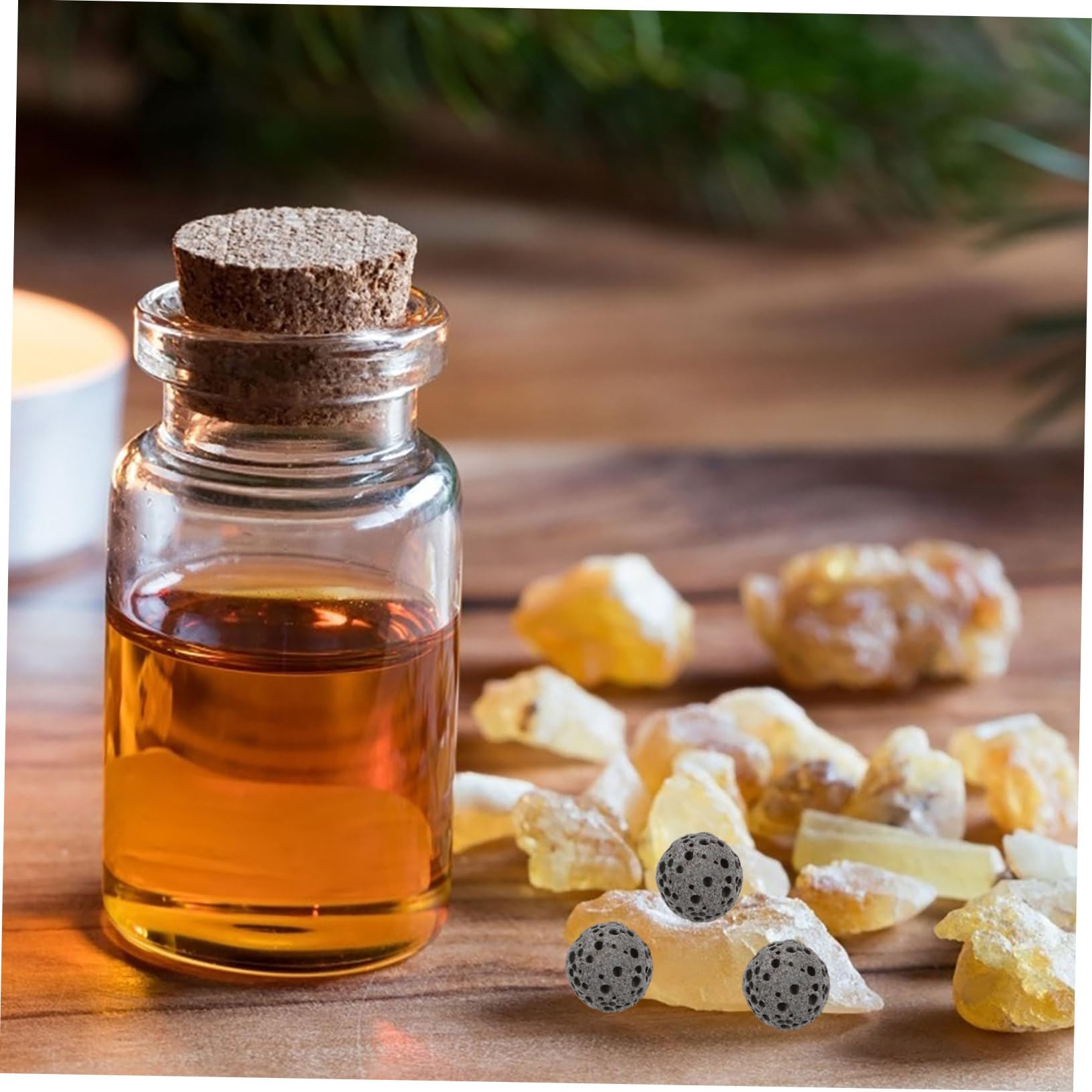 195stücke Teiliges Natürlichem Vulkanstein Aromatherapie Diffuserstein Für Ätherische Öle Deko-Element Für Schlafzimmer Bad Und Büro