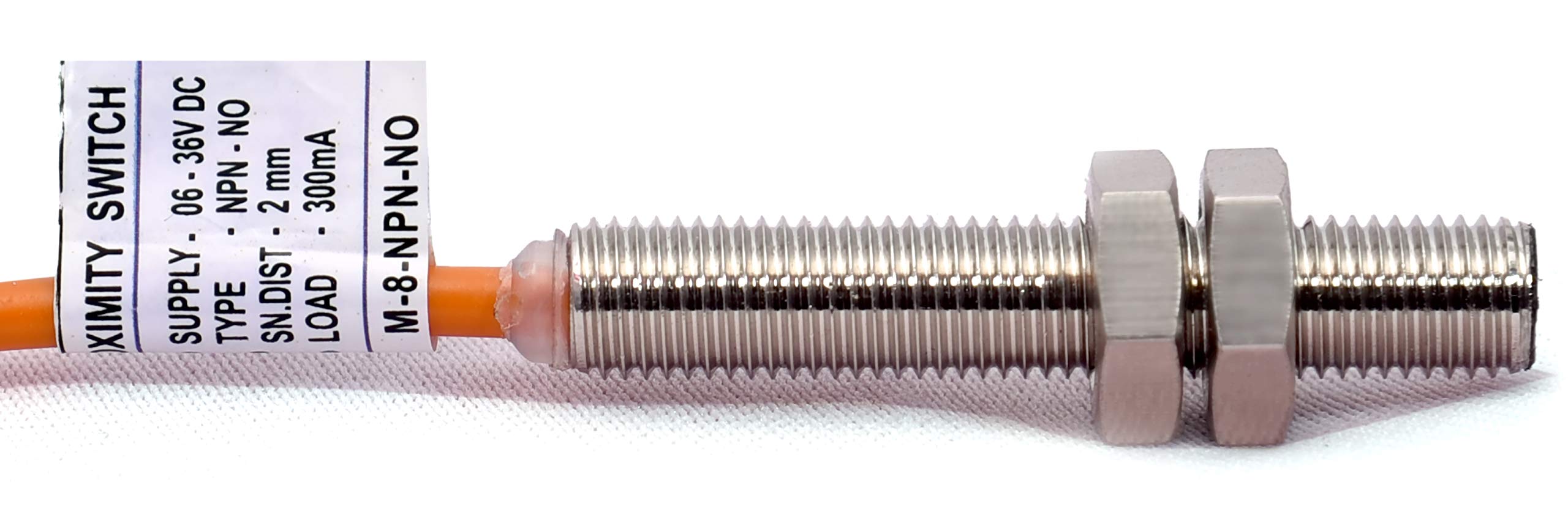 M8 NPN NO INDUCTIVE PROXIMITY SENSOR 06-36 VDC DIA- 8MM / SENSING-2MM (B07V5VXT2X) Amazon Price History, Amazon Price Tracker