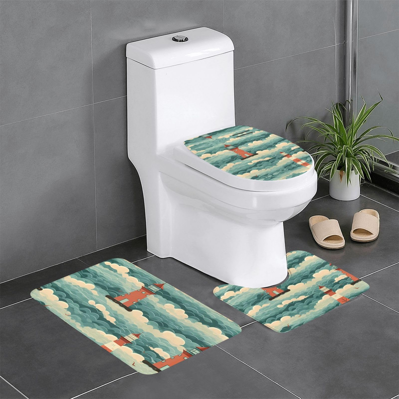 Tapis de bain séchage rapide pour éviter l'humidité sur le sol