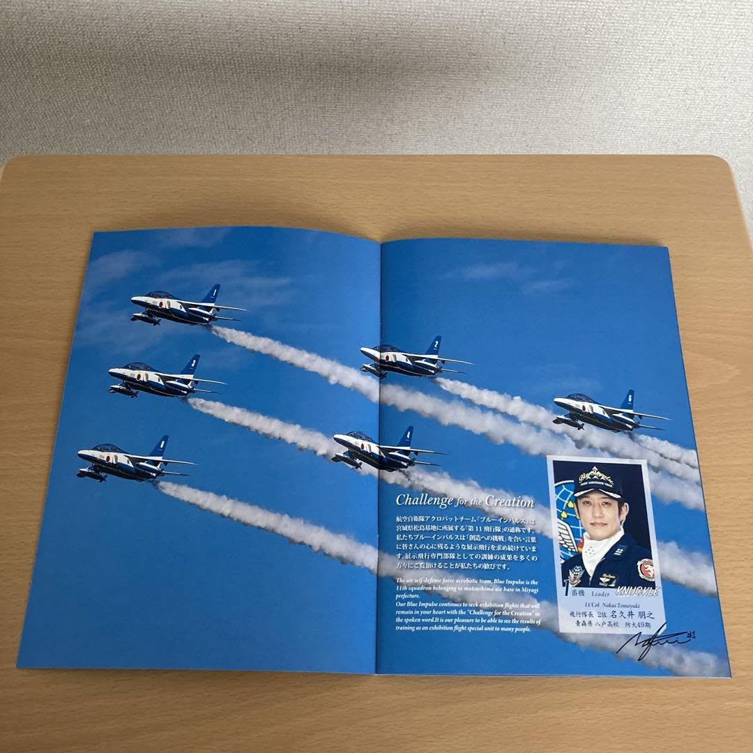 Amazon.co.jp: 2023航空祭 ブルーインパルスツアーパンフレット