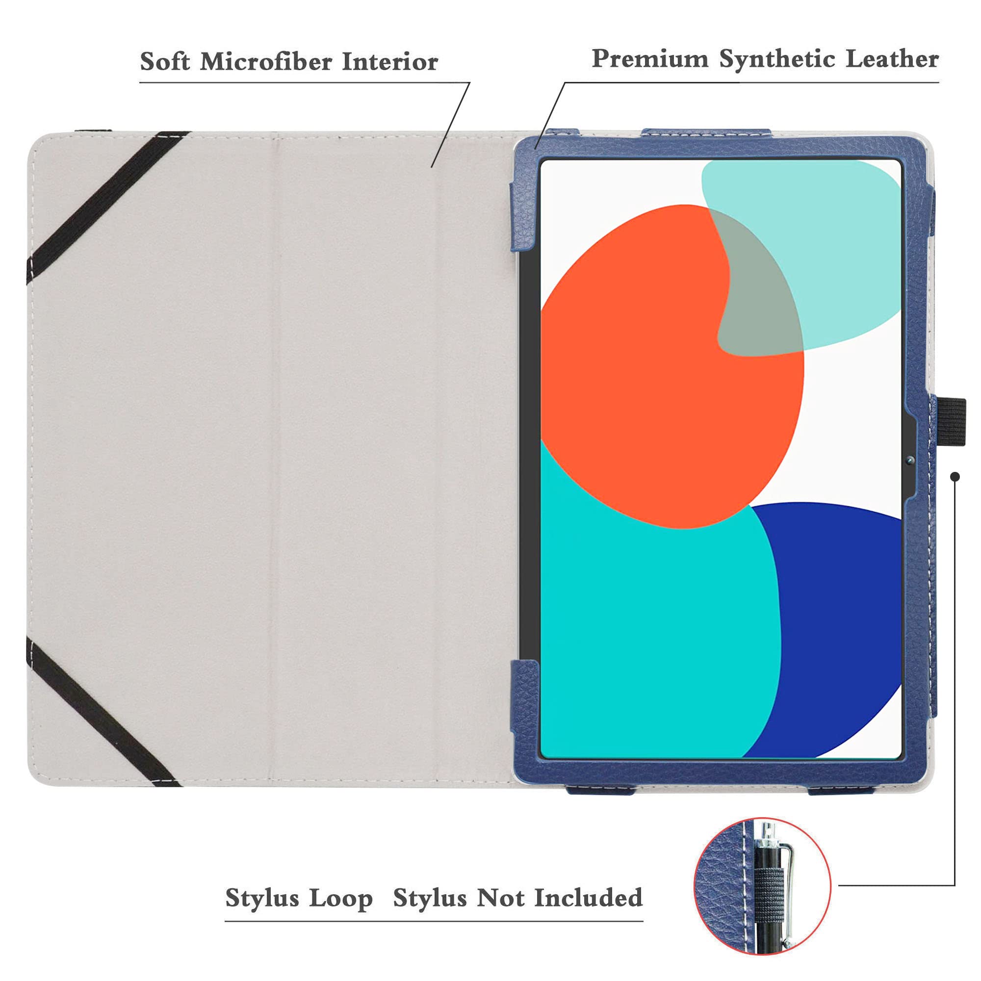 Labanem BTKJ718-2 Cover con Blackview Tab 11, Slim F Pelle PU