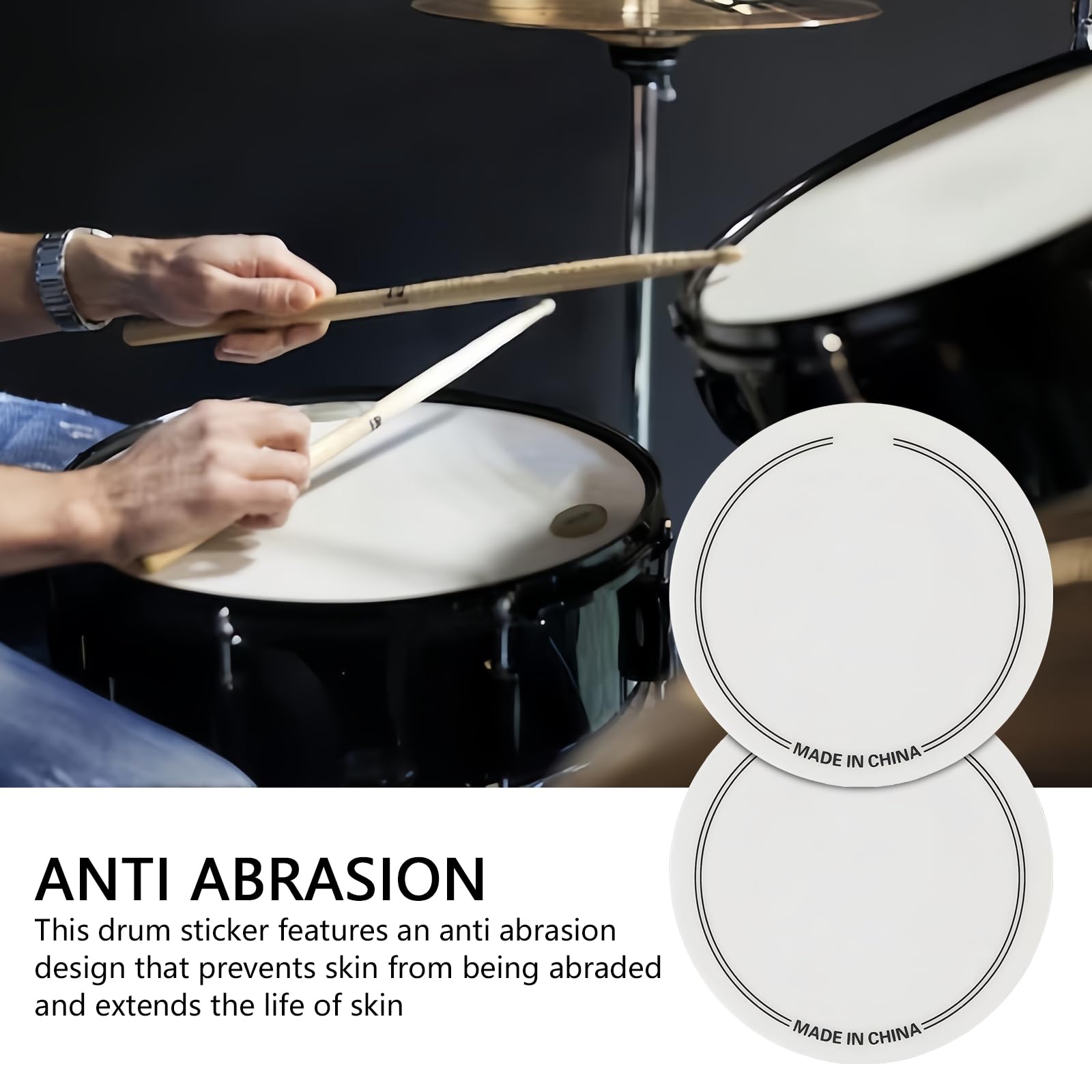 Musiin Drumhead Reinforcement Thin Film Version - Image 4