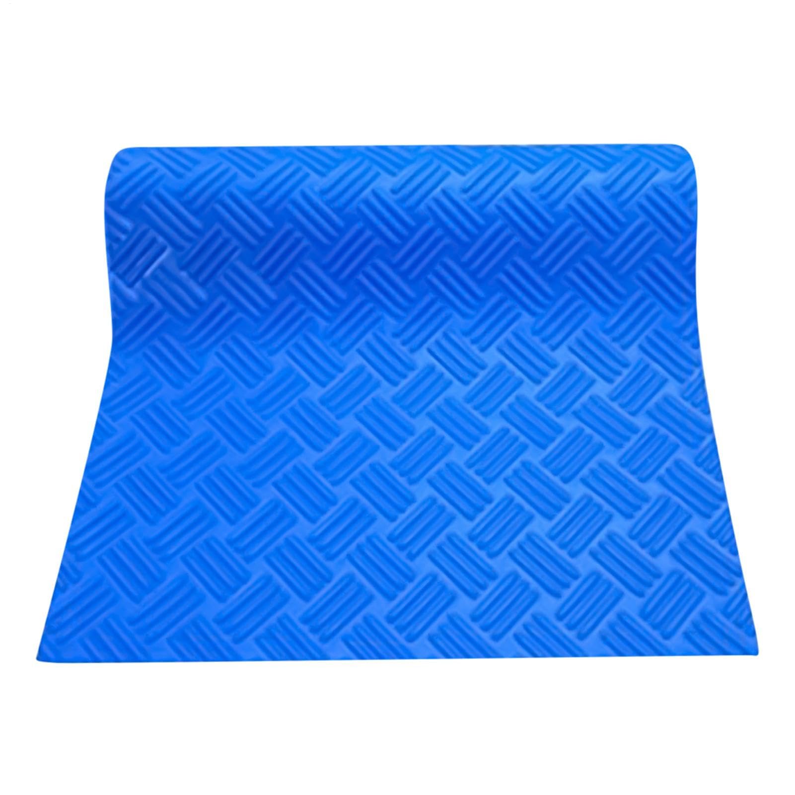 Tapis de piscine avec texture antidérapante pour sécuriser l'échelle et protéger le liner