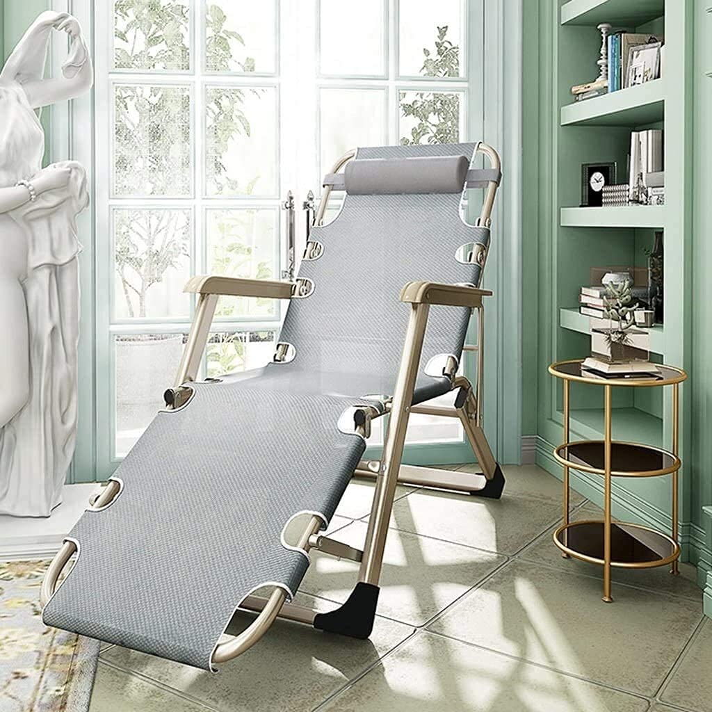 Amazon｜折りたたみラウンジャーリクライニング屋外折りたたみ椅子