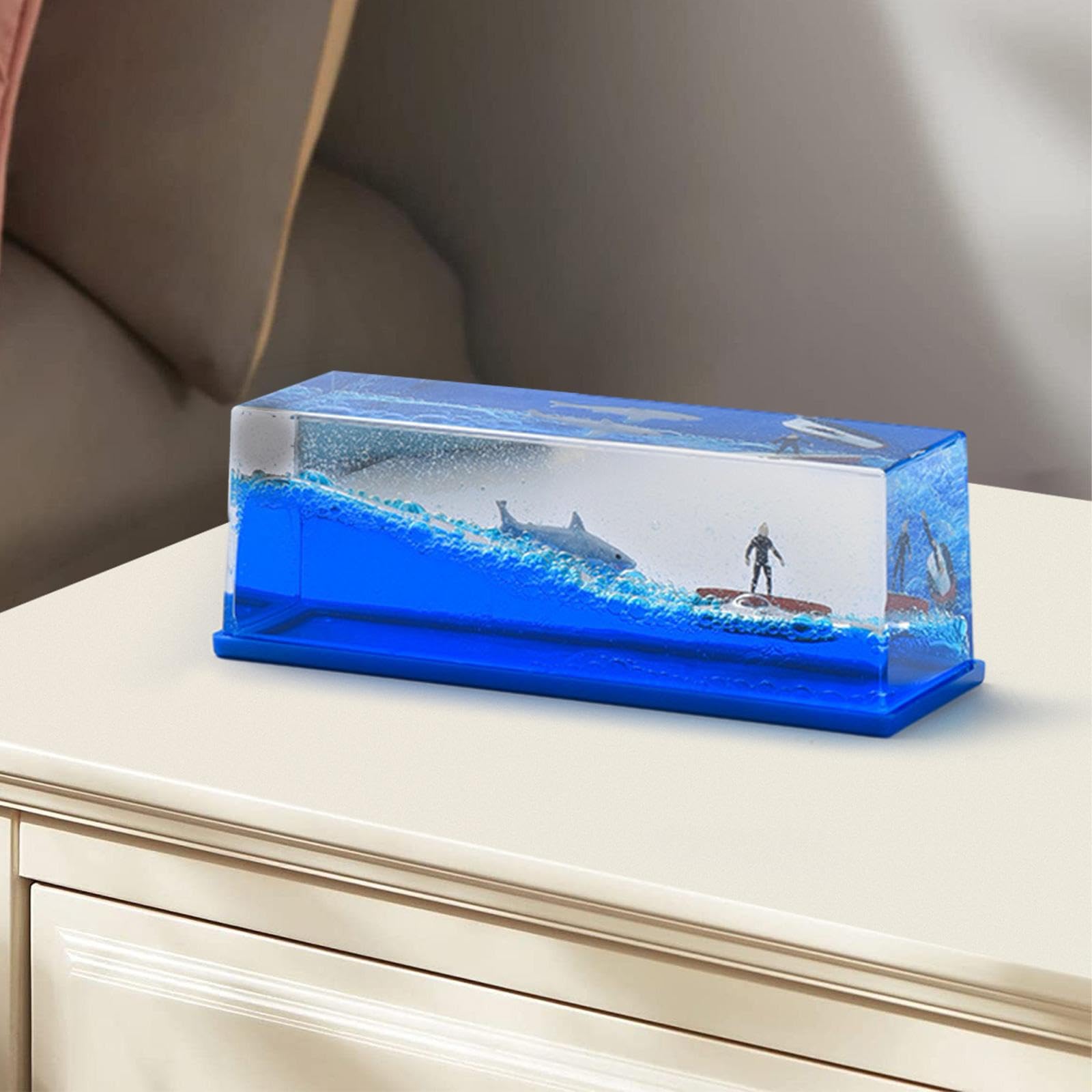 DYNWAVE Cruise Ship Fluid Drifting Bottle, Unsinkable Boat Decor, Style C